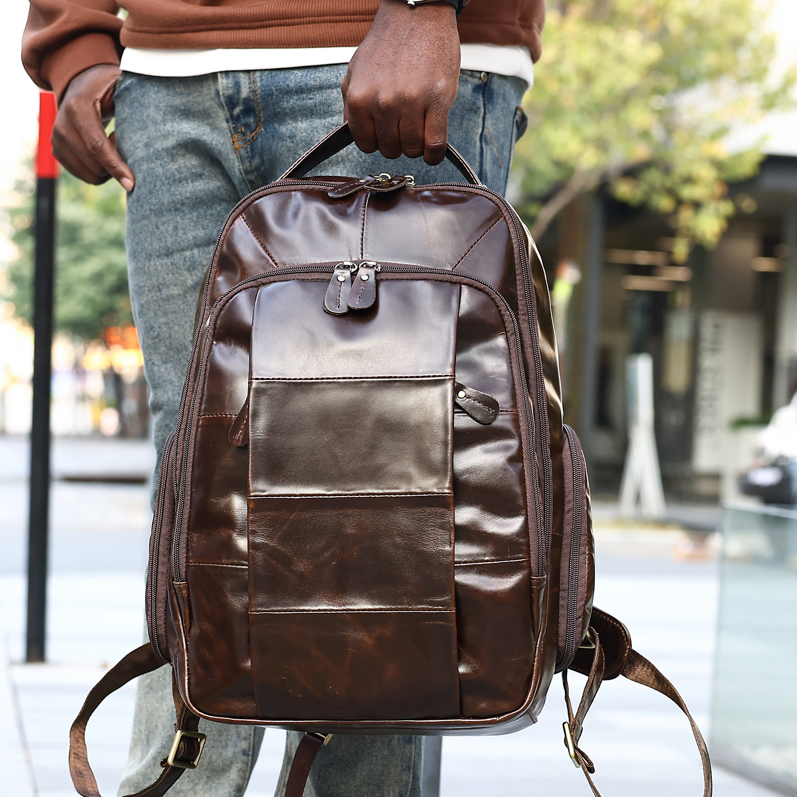 Sporty Men's Backpack for Active Days