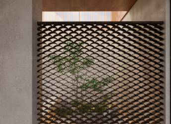 Metal Mesh Partition