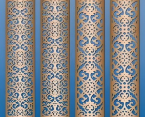 Partisi Ukiran Kerawang