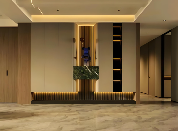 Wainscoting Style Partition