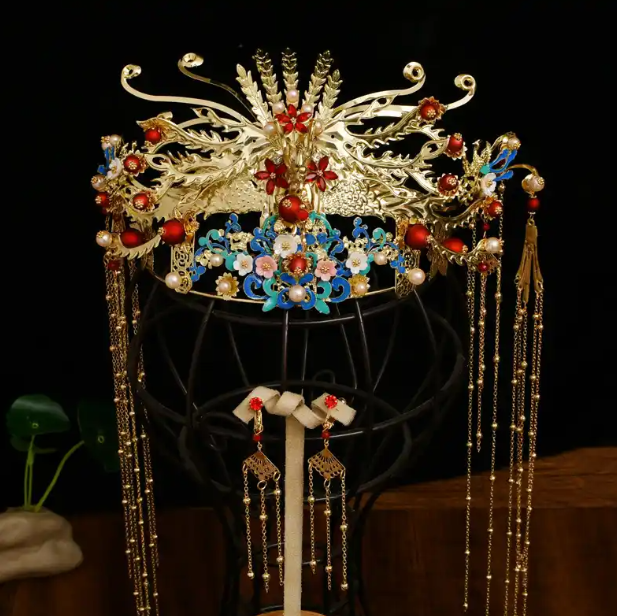 Chinese Bridal Xiuhe Hair Accessories: The Timeless Eastern Elegance Captivating Global Brides