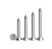 304 stainless steel self tapping screw, cross countersunk head screw, wooden screw, extended flat head screw, 1M2M3M4M5M6