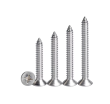 304 stainless steel self tapping screw, cross countersunk head screw, wooden screw, extended flat head screw, 1M2M3M4M5M6
