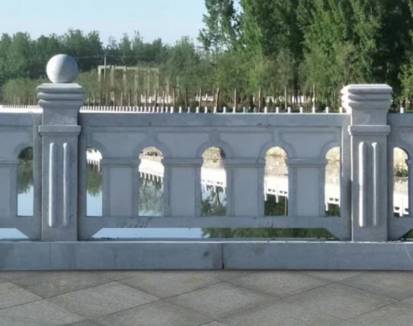 Granite Curbstone Combined Railing