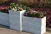 Movable Planter Stone Railing