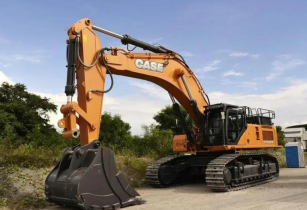 Excavatrice à roues Case 1150T