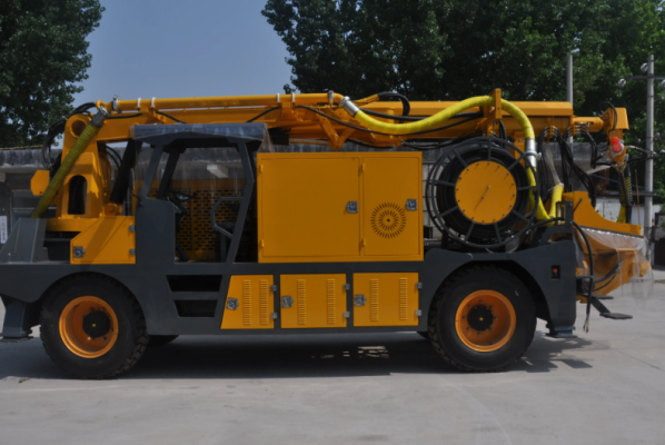 Machine concrète de béton projeté de Humide-mélange
