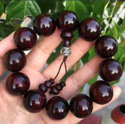 Men’s Handcrafted Red Rosewood Bracelet