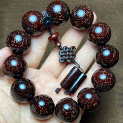 Red Sandalwood Beaded Bracelet