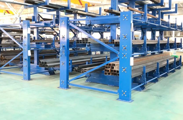 Wall-Mounted Slatwall Shelving System