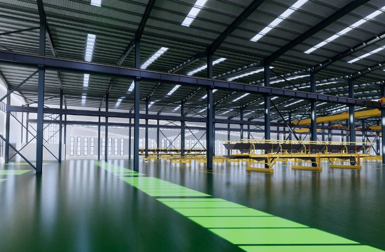 Light Gauge Steel Portal Frame Warehouse