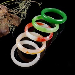 Jade Bangle, Stone’s Whisper of Elegance