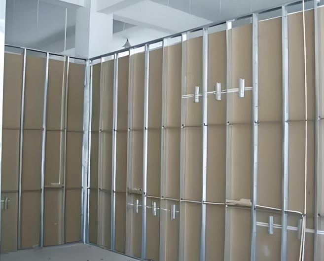 Gypsum Board Partition System