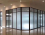 Fire-Resistant Glass Partition