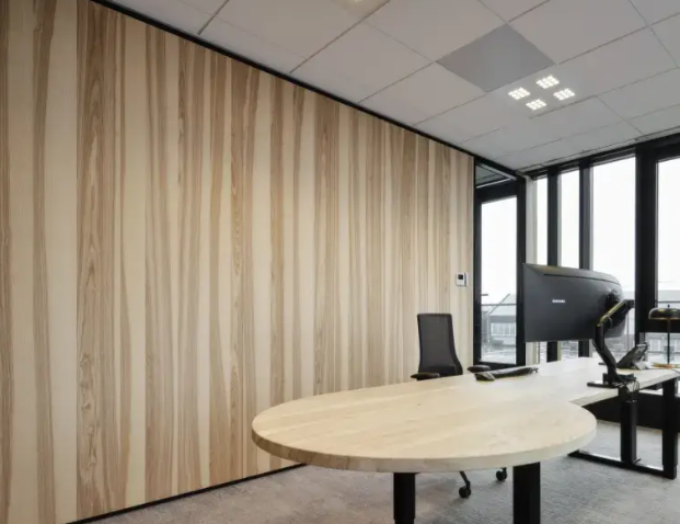 Partisi Dinding Padat Modular (Papan HPL/Papan Plastik Aluminium)