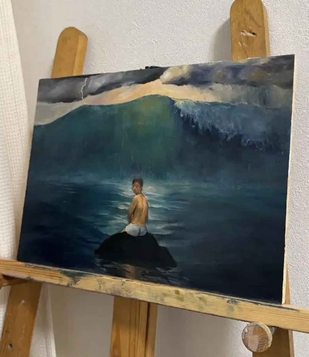 Modern Oil Painting Panel