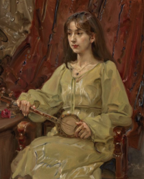 Bộ tranh sơn dầu chân dung