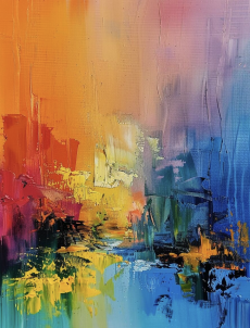 Abstract Oil Painting Collection