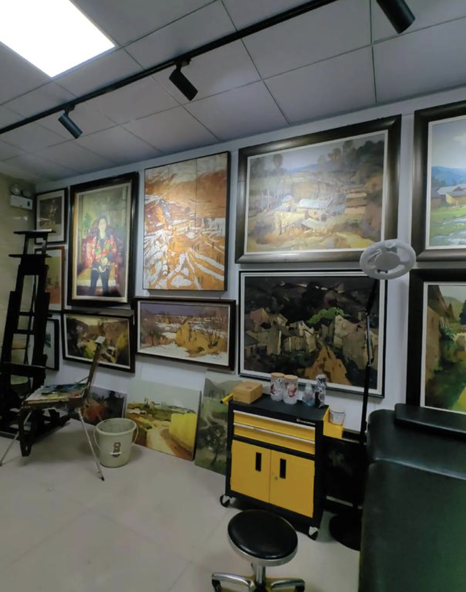 Modern Oil Painting Studio Kit