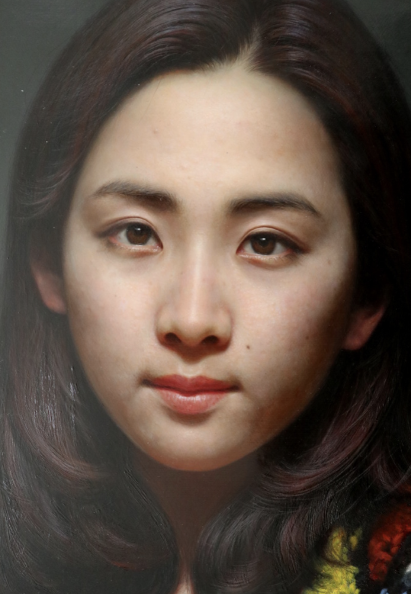 Realistic Portrait Oil Painting Set