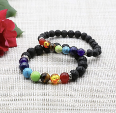 Lava Stone Essential Oil Diffuser Bracelet