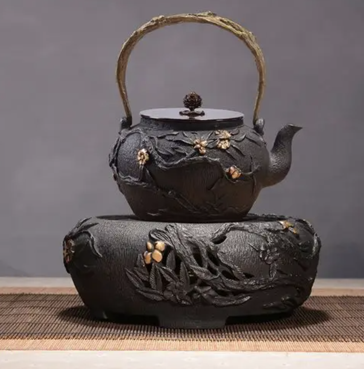 Cast Iron Tetsubin Tea Set