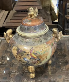 Modern Ceramic Incense Burner with Ash Catcher