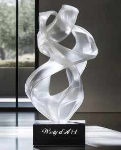 Modern Crystal Decorative Figurine