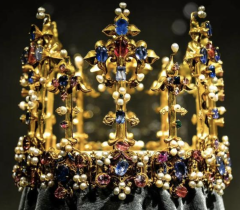 Mahkota Rambut Daun Bohemian