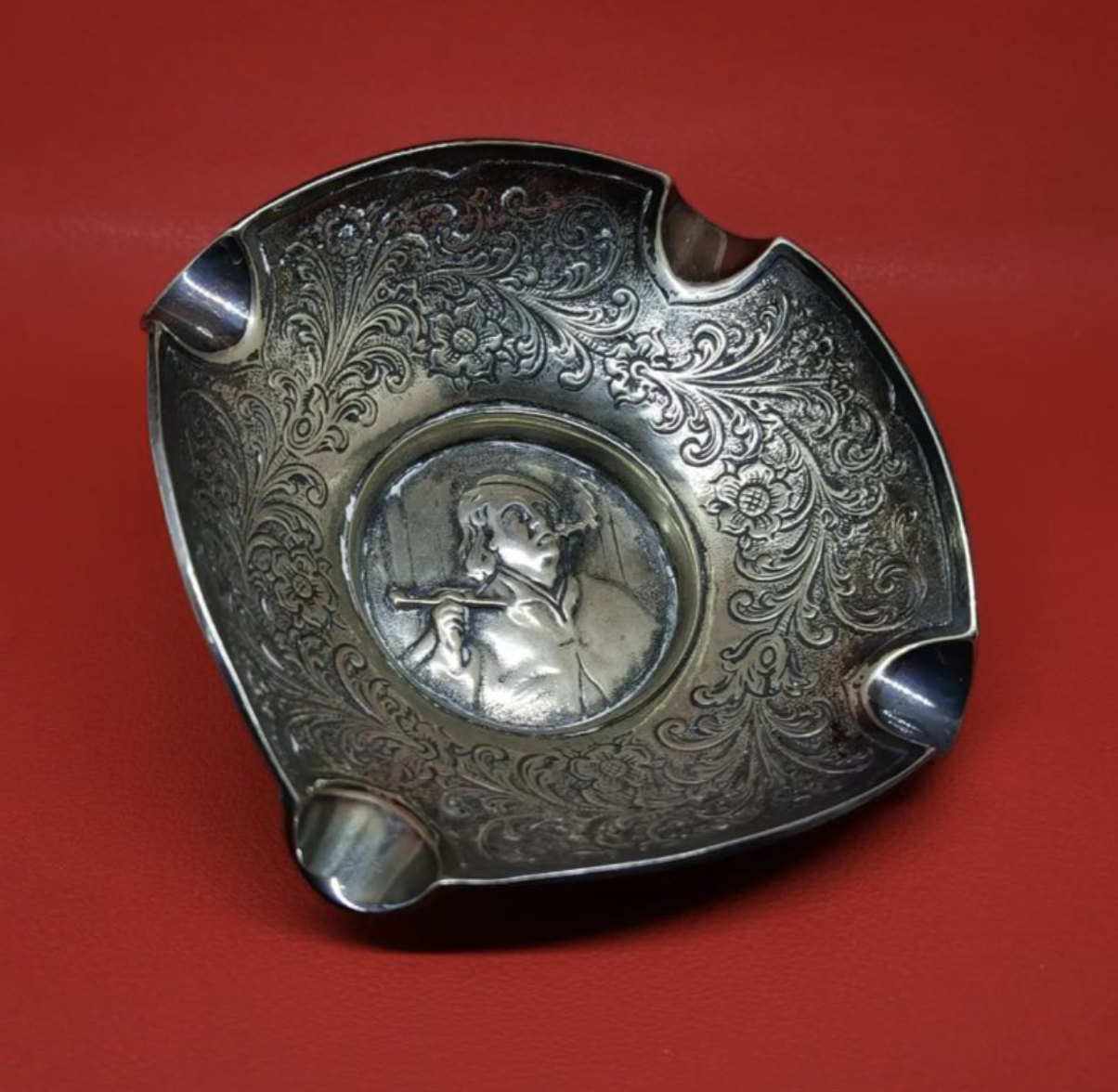 Vintage Metal Ashtray