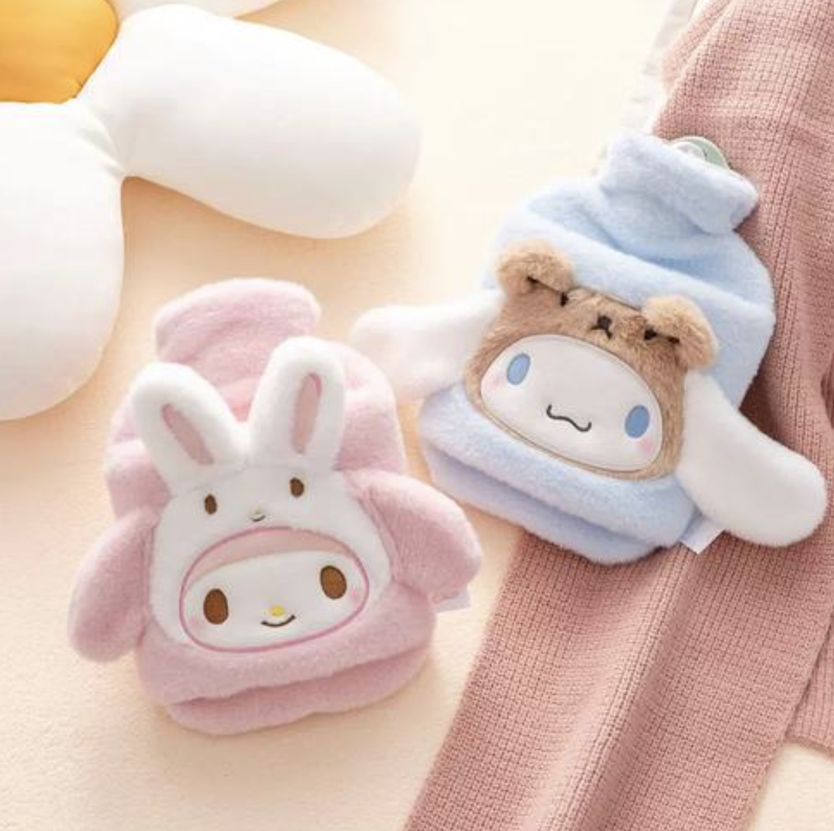Kids' Animal-Shaped Hot Water Bottle