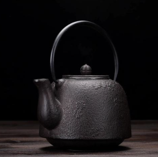 Cast Iron Teapot