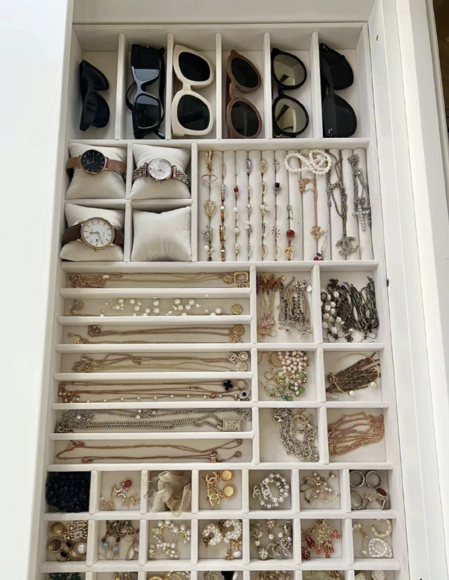 Stackable Jewelry Drawer Organizer