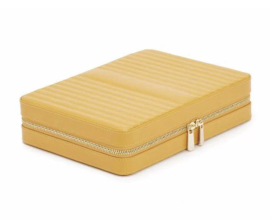 Travel Jewelry Case with Zipper Closure