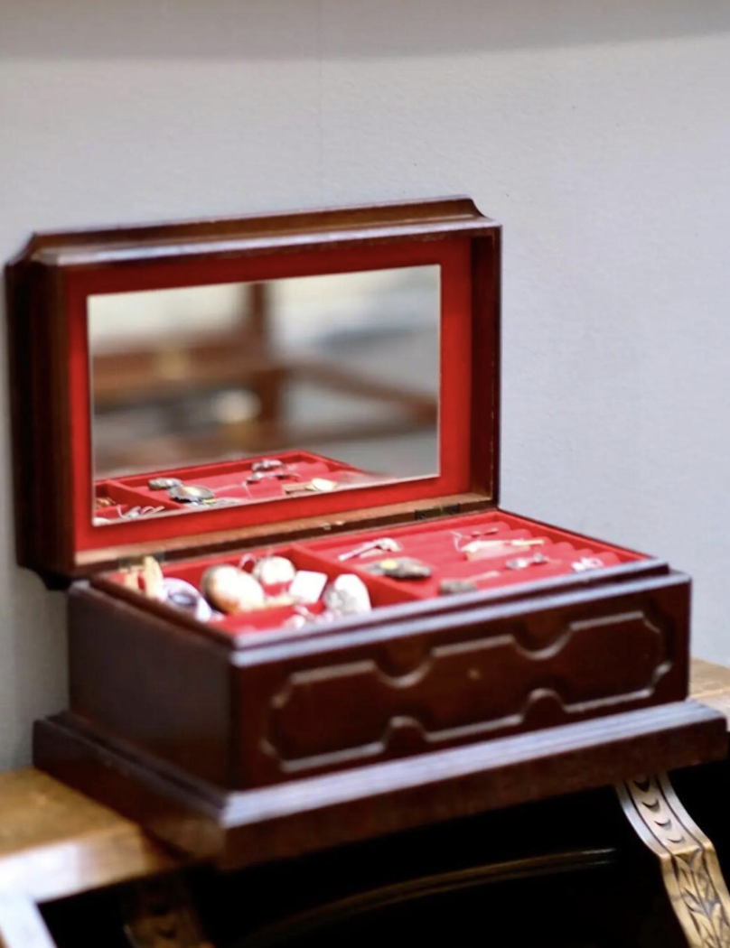 Vintage Music Jewelry Box