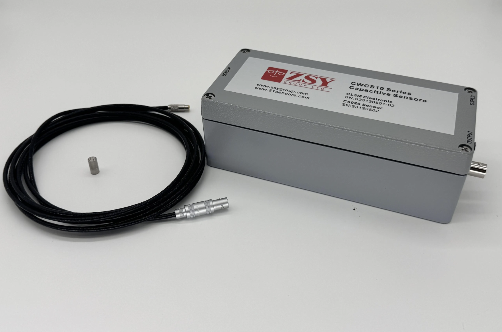 超精密容量性マイクロ変位センサー