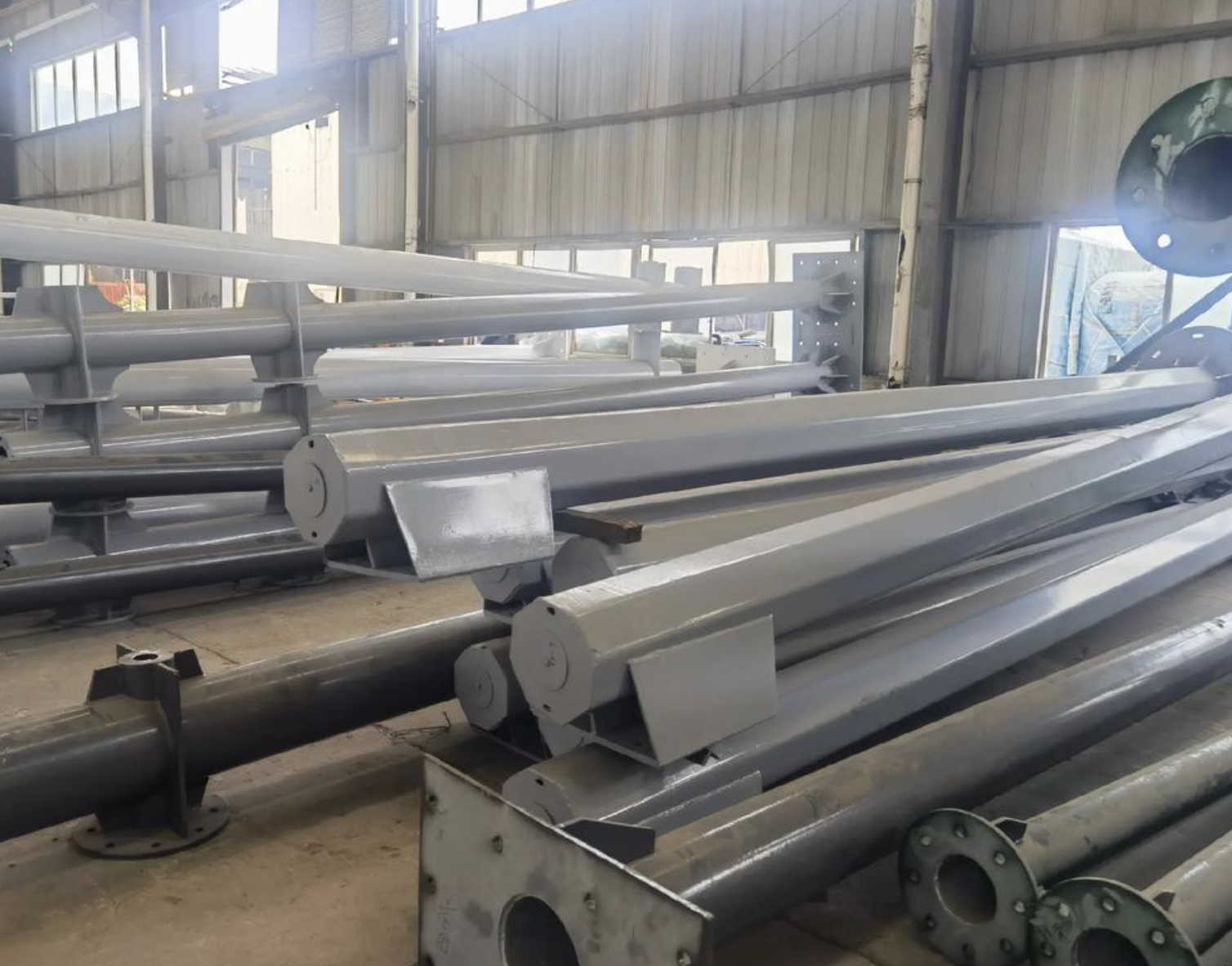 10m quảng cáo ngoài trời hiển thị hình bát giác cực