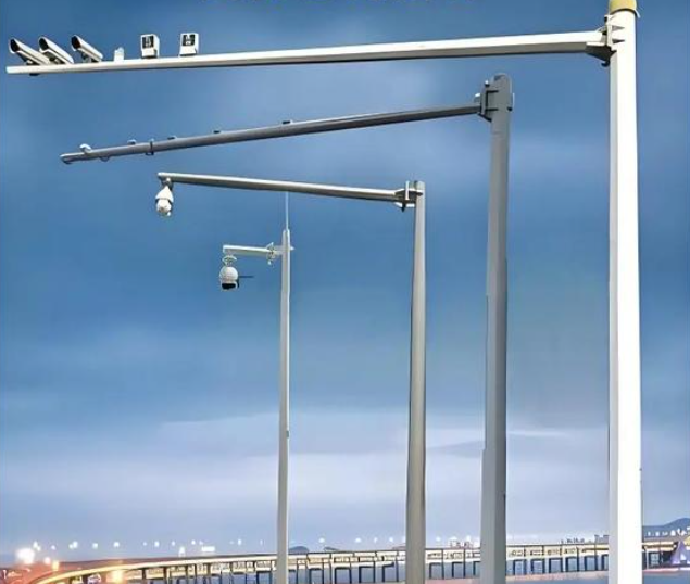 Security Monitoring Octagonal Pole