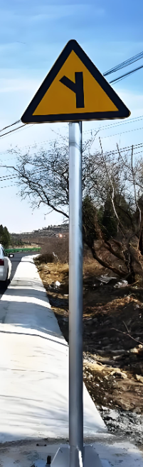 Tiang Segi Delapan Rambu Lalu Lintas Jalan Raya