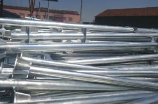 High-Strength Galvanized Octagonal Street Lighting Pole