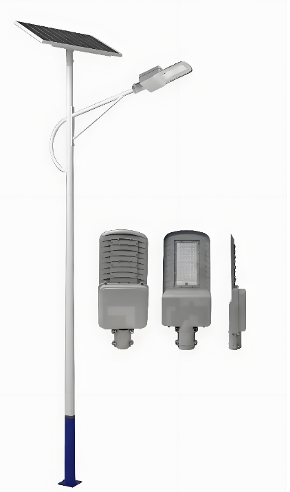 Integrated Solar Street Lighting Octagonal Pole