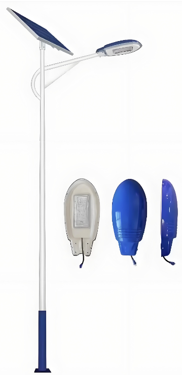 Integrated Solar Street Lighting Octagonal Pole