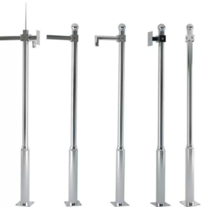 Corrosion-Resistant Stainless Steel Octagonal Surveillance Pole
