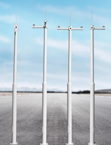 Corrosion-Resistant Stainless Steel Octagonal Surveillance Pole