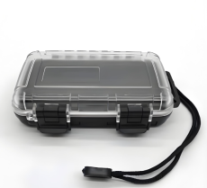 Transparent Home WiFi Router Rainproof Box