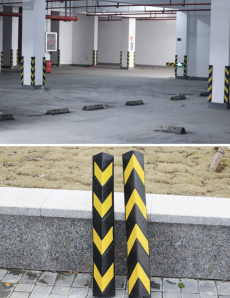 Underground Parking Garage EVA Anti-Collision Corner