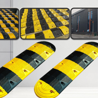 Eco-Friendly Rubber Silent Speed Bump