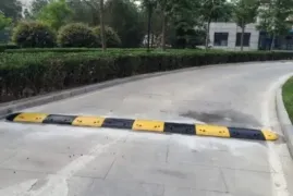 Adjustable-Height Parking Garage Speed Bump