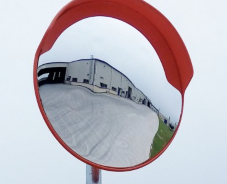 45cm PC Waterproof Traffic Convex Mirror