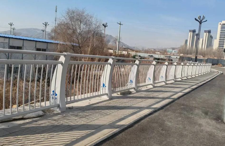 Municipal Aluminum Pedestrian Sidewalk Guardrail